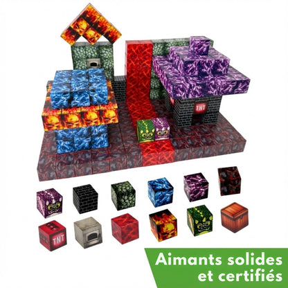 Blocs magnétiques - Créateur de monde souterrain