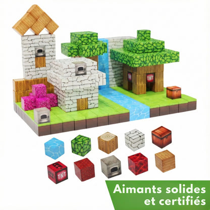 Blocs magnétiques - Créateur de monde