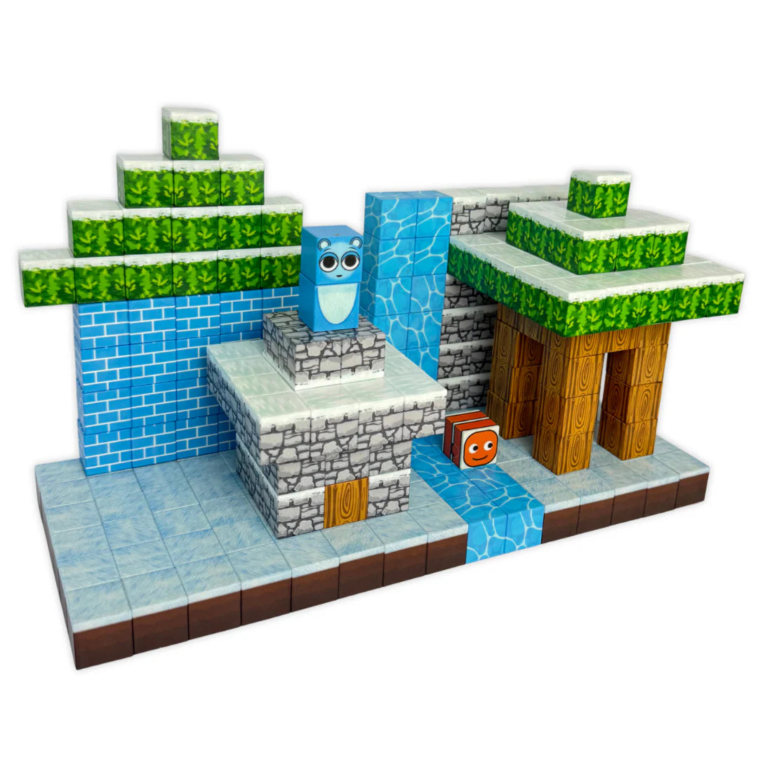 Blocs magnétiques - Créateur de monde de glace