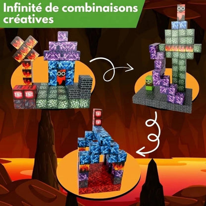 Blocs magnétiques - Créateur de monde souterrain