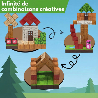 Blocs magnétiques - Créateur de monde